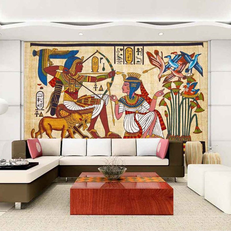 egyptian wallpaper murals