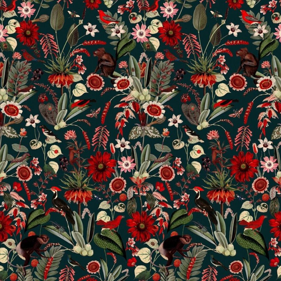 Floral Wallpaper, Vintage & Modern