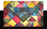 custom-wallpaper-mural-colorful-geometric-wood-board-effect