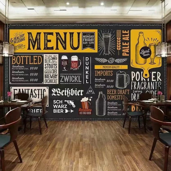 custom-wallpaper-mural-for-bar-restaurants-beer-and-wine