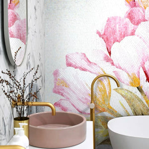 custom-glass-mosaic-floral-mural-bold-pink-flower