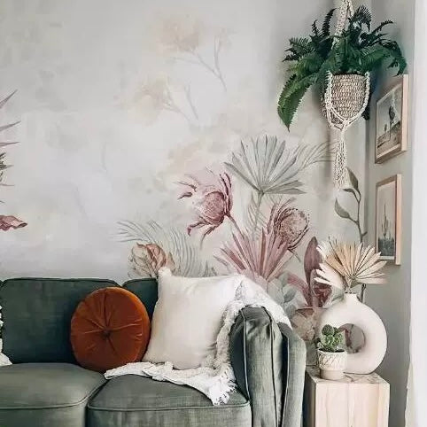 custom-wallpaper-vintage-floral-wall-mural