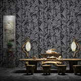 Chinoiserie Wallpaper Chinese Style Ink Bamboo (5.3 ㎡)