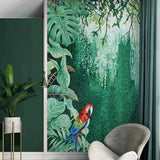 custom-glass-mosaic-mural-tropical-rainforest-parrot