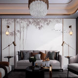 custom-wallpaper-mural-chinese-style-ink-bamboo-and-leaves