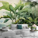 custom-mural-wallpaper-tropical-scenery-banana-leaves