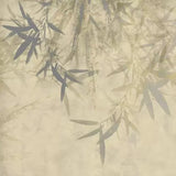 custom-wallpaper-mural-retro-abstract-bamboo-leaves