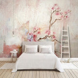 Custom Wallpaper Mural Retro Plum Blossom (㎡)