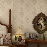 Retro European Style Mural Wallpaper 4 Color Options (㎡)