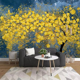 custom-wallpaper-mural-yellow-fortune-trees