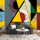 custom-wallpaper-mural-abstract-geometric-color-painting