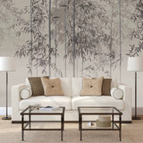 custom-wallpaper-mural-chinese-style-ink-bamboo-and-leaves