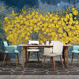 custom-wallpaper-mural-yellow-fortune-trees