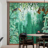 custom-glass-mosaic-mural-tropical-rainforest-parrot