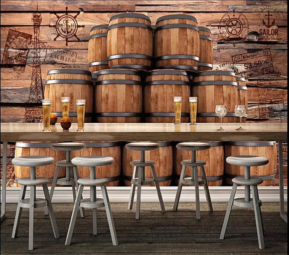 custom-wallpaper-mural-wine-barrels-wood-wall-effectcustom-wallpaper-mural-wine-barrels-wood-wall-effect