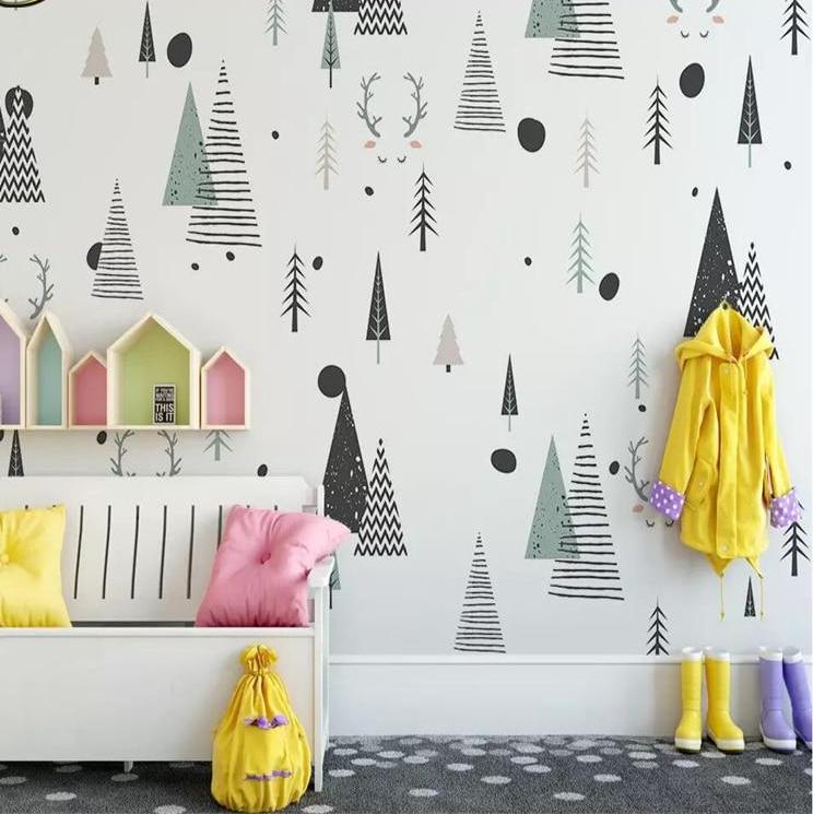 Custom Wallpaper Mural for Kid's Room Free Shipping | BVM Home